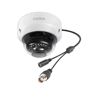 картинка VCG-222 Купольная антивандальная аналоговая видеокамера, цветная 2 Мп от компании Intant