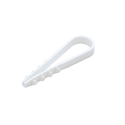 картинка Промрукав PR08.6947 Дюбель-хомут для круглого кабеля DN 19-25 мм белый от компании Intant