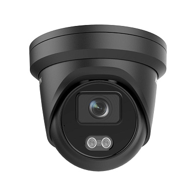 картинка Hikvision DS-2CD2347G2-LU (2,8 мм) (C) BLACK ColorVu IP видеокамера, 4МП от компании Intant