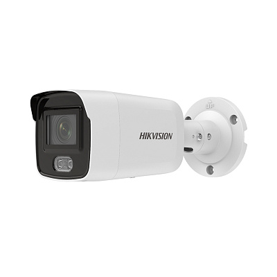 картинка Hikvision DS-2CD2027G2-L (2.8 мм) ColorVu IP видеокамера, 2МП от компании Intant
