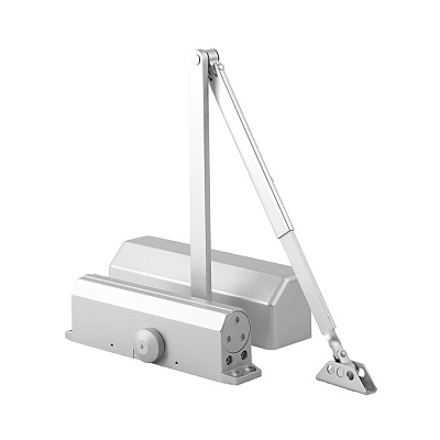 картинка HD-4000 (Silver) Доводчик со складным рычагом (25-150 кг.) морозостойкий от компании Intant