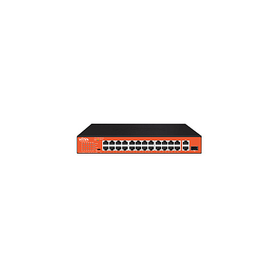 картинка Wi-Tek WI-PS526GH Коммутатор 24-портовый неуправляемый PoE от компании Intant