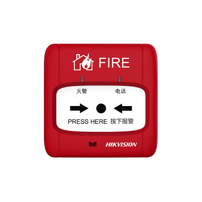 картинка Hikvision J-SAP-HK8010 Извещатель пожарный ручной адресный от компании Intant
