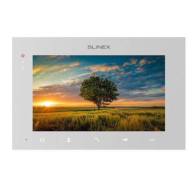 картинка Slinex SQ-07MTHD цвет белый. 7" AHD Домофон с сенсорным экраном высокого разрешения от компании Intant