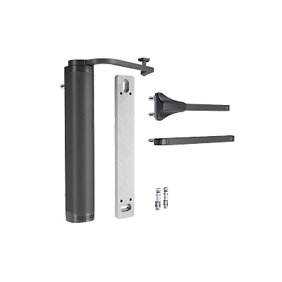 картинка Locinox VERTICLOSE-2-WALL-9005 Гидравлический доводчик для крепления на стены / до 150кг от компании Intant
