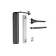картинка Locinox VERTICLOSE-2-WALL-9005 Гидравлический доводчик для крепления на стены / до 150кг от компании Intant