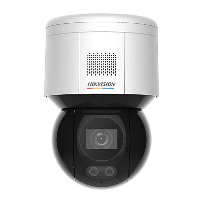 картинка Hikvision DS-2DE3A400BW-DE/W(F1)(T5) 4MP купольная сетевая камера ColorVu Wi-Fi Mini PT от компании Intant