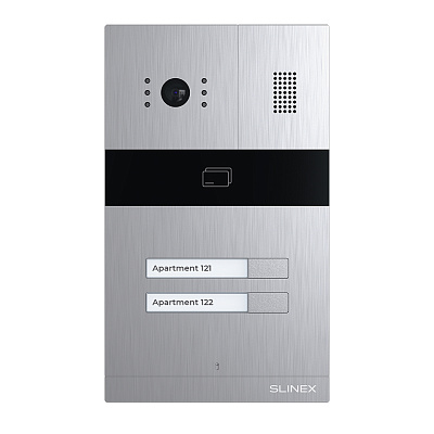 картинка Slinex MA-02CRHD  панель вызова на 2 абонента от компании Intant