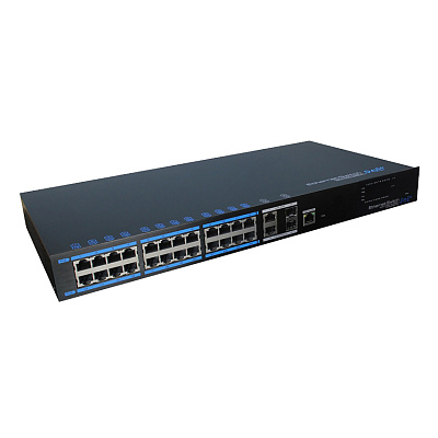 картинка UTEPO UTP7224E-POE-L2 Коммутатор 24-портовый управляемый PoE от компании Intant