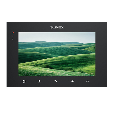 картинка Slinex SQ-07MTHD цвет черный. 7" AHD Домофон с сенсорным экраном высокого разрешения от компании Intant
