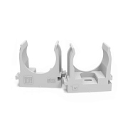 картинка Промрукав PR13.0121 Крепеж-клипса для труб для монтажного пистолета серая d25 мм (100 шт/уп) от компании Intant