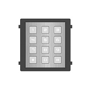 картинка Hikvision DS-KD-KP/S Модуль клавиатуры с подсветкой (нержавеющая сталь) от компании Intant
