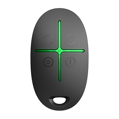 картинка Ajax SpaceControl black Брелок с тревожной кнопкой от компании Intant
