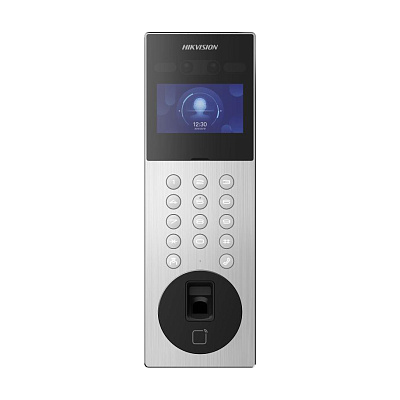 картинка Hikvision DS-KD9203-MFE6 многоабонентская вызывная IP панель с биометрическим считывателем от компании Intant