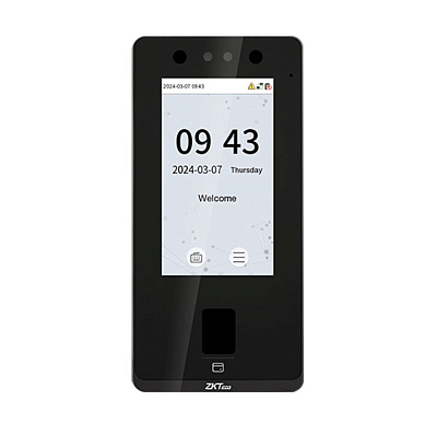 картинка ZKTeco SenseFace 4B Биометрический терминал распознавания лиц, RFID карт (EMM) от компании Intant
