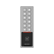 картинка Hikvision DS-K1T805MBFWX Терминал доступа со встроенным считывателем Mifare и отпечатков пальцев от компании Intant