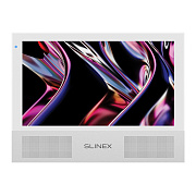 картинка Slinex Sonik-7 цвет белый. 7" AHD Домофон с сенсорным экраном, стерео динамиками и сменными панелями от компании Intant