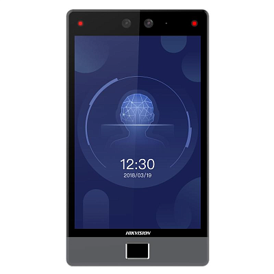картинка Hikvision DS-K1T680DF-E1 Терминал доступа с функцией распознавания лиц от компании Intant