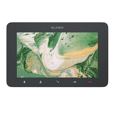 картинка Slinex SM-07 цвет графит 7" Ультратонкий видеодомофон от компании Intant