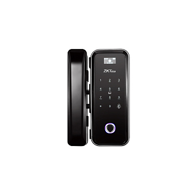 картинка ZKTeco GL300W Беспроводной замок для стеклянных дверей с функцией Wi-Fi (Finger-ID + Mifare) от компании Intant