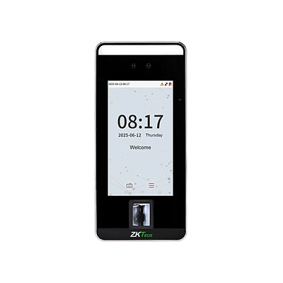 картинка ZKTeco SpeedFace-V5L SIP Биометрический терминал распознавания лиц и отпечатков пальцев от компании Intant