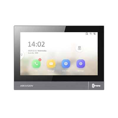 картинка Hikvision DS-KH8381-TE1 Видеодомофон  7" цветной IPS экран от компании Intant