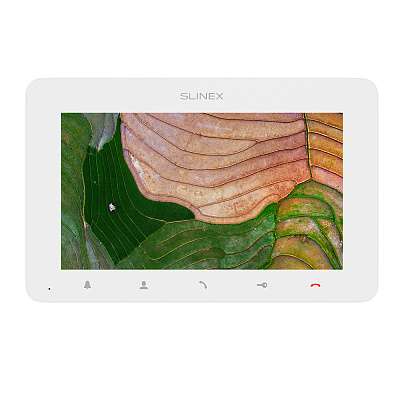 картинка Slinex SM-07 цвет белый 7" Ультратонкий видеодомофон от компании Intant