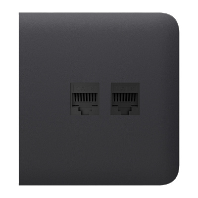 картинка Ajax SideCover (LAN) graphite Фронтальная панель от компании Intant