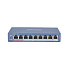 картинка Hikvision DS-3E0109P-E(C) Коммутатор 8-портовый неуправляемый PoE от компании Intant