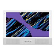 картинка Slinex Sonik-10  цвет белый. 10" AHD Домофон с сенсорным экраном, динамиками и сменными панелями от компании Intant