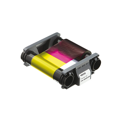 картинка Evolis CBGR0100C Полноцветная лента YMCKO для Badgy200 на 100 отпечатков от компании Intant