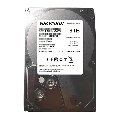 картинка Hikvision DS60HKVS-VX1,6TB,5400,3.5'',SATA Жесткий диск от компании Intant