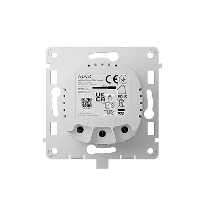 картинка Ajax LightCore (Dimmer) Беспроводной сенсорный выключатель света с кроссовером от компании Intant