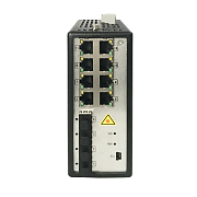 картинка Hikvision DS-3T3512P Промышленный 8-портовый управляемый коммутатор PoE от компании Intant