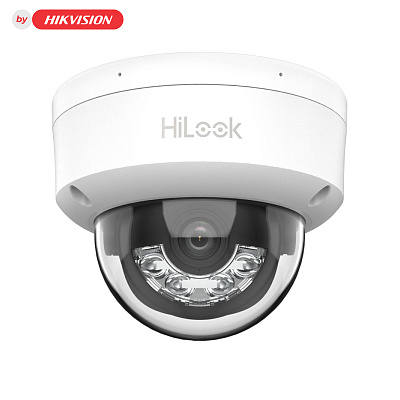 картинка HiLook IPC-D140HA-LUC (2,8 мм) 4МП ИК сетевая купольная видеокамера от компании Intant