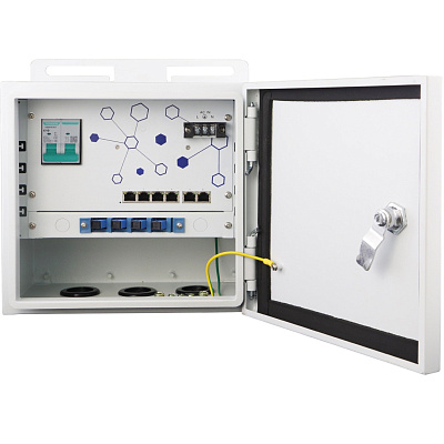 картинка N-NET QB2042PG-60 Уличный 4-портовый неуправляемый PoE коммутатор от компании Intant
