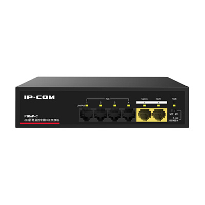 картинка IP-Com F106P-C PoE-Коммутатор 6-портовый неуправляемый от компании Intant