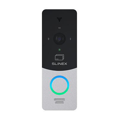 картинка Slinex ML-20CR HD цвет черный + серебро. Вызывная панель высокого разрешения 2,0 Мп (AHD) / 960 ТВЛ от компании Intant