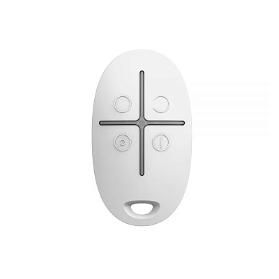 картинка Ajax SpaceControl white Брелок с тревожной кнопкой от компании Intant