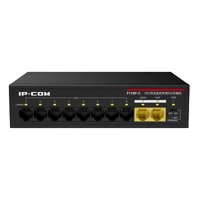 картинка IP-Com F110P-C PoE-Коммутатор 10-портовый неуправляемый от компании Intant