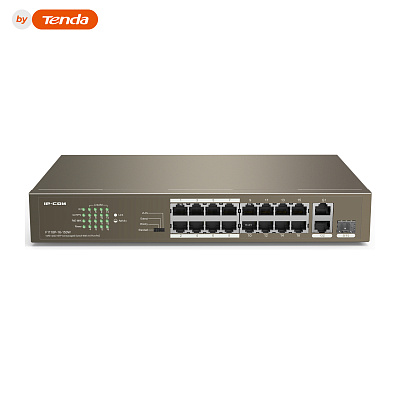 картинка IP-Com F1118P-16-150W Коммутатор 18 портовый неуправляемый PoE от компании Intant