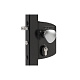 картинка Locinox LEKQ4040U4L9005VSZR Электромеханический замок (НО) на калитку / для распашных ворот от компании Intant