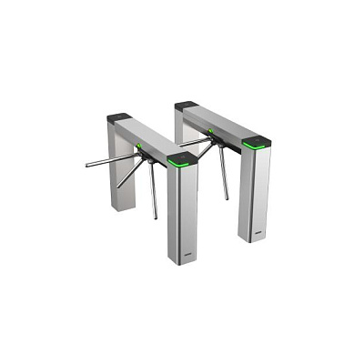 картинка Hikvision DS-K3G501X-R/M-Dm55 Турникет тумбовый с тремя планками от компании Intant