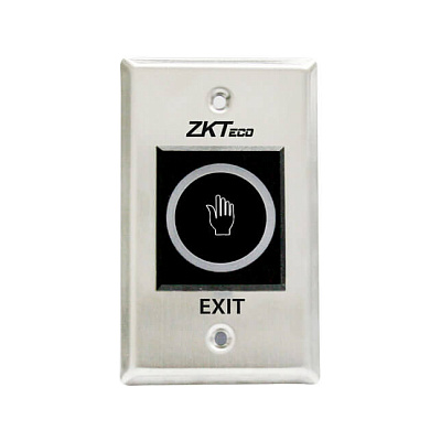 картинка ZKTeco TLEB102-R Бесконтактная металлическая кнопка выхода / LED от компании Intant