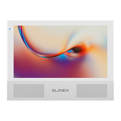 картинка Slinex Sonik-7 Cloud цвет белый. 7" AHD Видеодомофон с переадресацией входящего вызова от компании Intant
