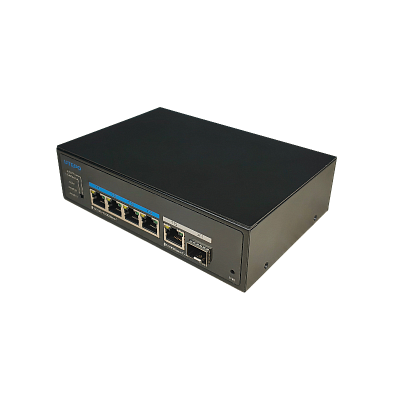 картинка UTEPO UTP6306TS-PSD Промышленный 4-портовый неуправляемый коммутатор PoE от компании Intant