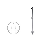 картинка Oxgard ВЗР 1996Р01 Стойка ограждения съемная односторонняя с гнездом от компании Intant